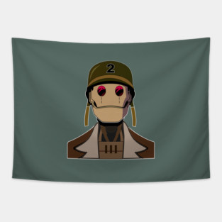 Gi Robot Cool and Calm Tapestry