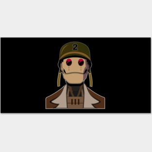 Gi Robot Cool and Calm Posters and Art