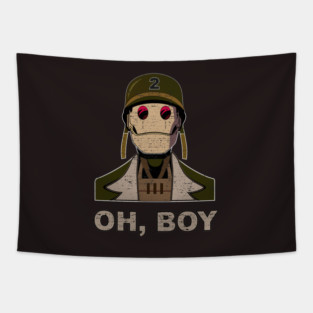 G.I Robot : Oh Boy Tapestry