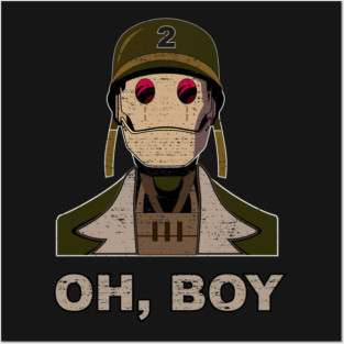 G.I Robot : Oh Boy Posters and Art