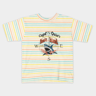 Amity Island Fishing Tours Kids T-Shirt