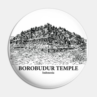 Borobudur Temple - Indonesia Pin
