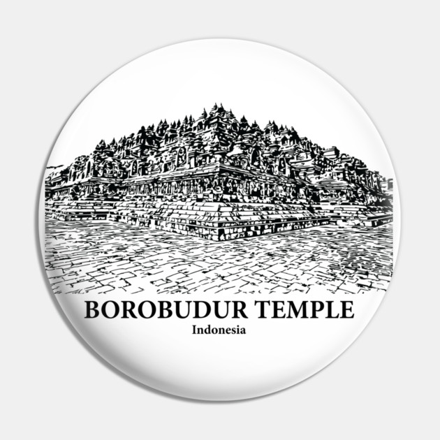 Borobudur Temple - Indonesia Pin by Lakeric
