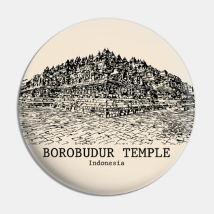 Borobudur Temple - Indonesia Pin