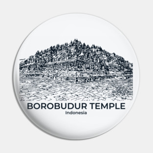 Borobudur Temple - Indonesia Pin