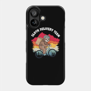 Sloth Delivery Team Phone Case