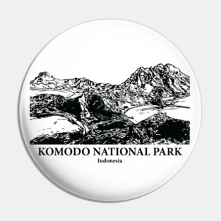 Komodo National Park - Indonesia Pin