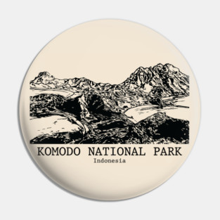 Komodo National Park - Indonesia Pin