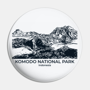 Komodo National Park - Indonesia Pin