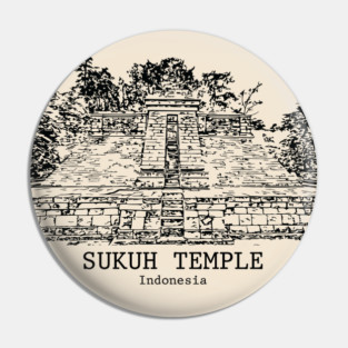 Sukuh Temple - Indonesia Pin