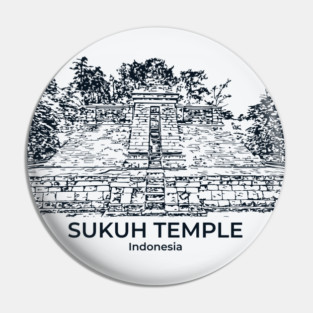 Sukuh Temple - Indonesia Pin