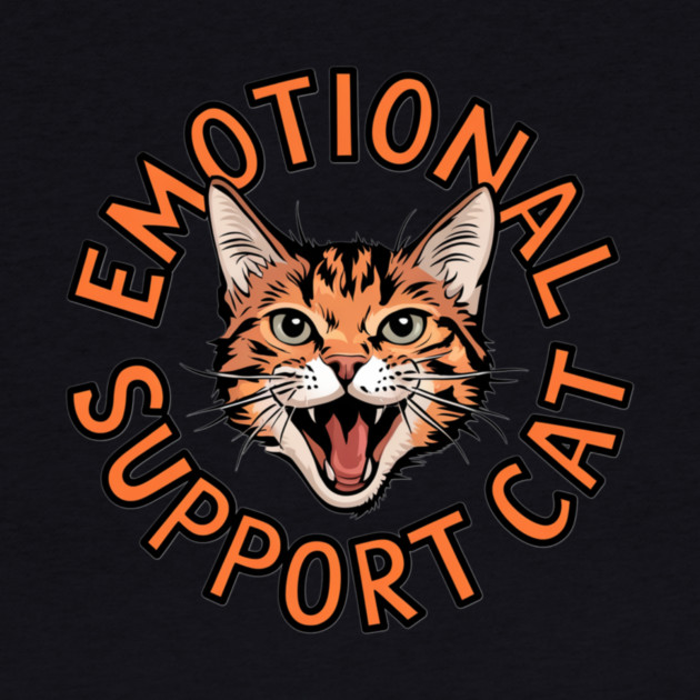 Emotional Support Cat by Pete the Cat Guy
