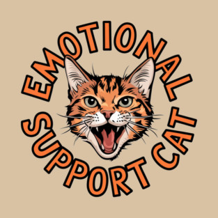 Emotional Support Cat T-Shirt