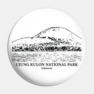 Ujung Kulon National Park - Indonesia Pin