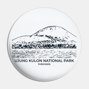 Ujung Kulon National Park - Indonesia Pin