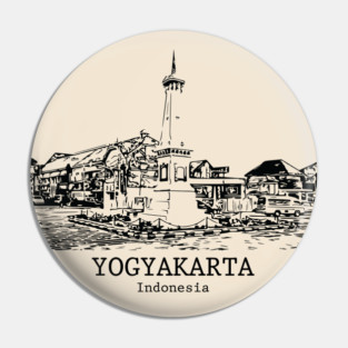 Yogyakarta - Indonesia Pin