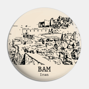 Bam - Iran Pin