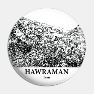 Hawraman - Iran Pin