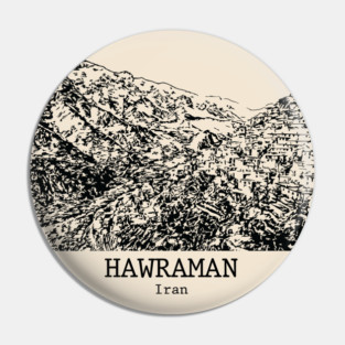 Hawraman - Iran Pin
