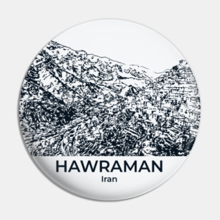Hawraman - Iran Pin