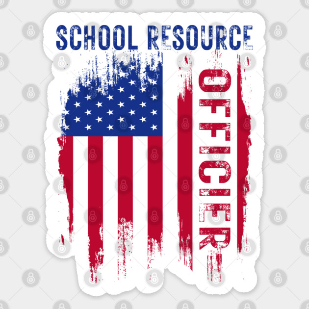 School Resource Officer Sticker by JessArty