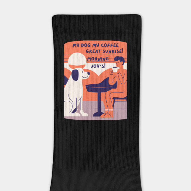 My Dog My Coffee Great Sunrise! Morning Joy`s! by Pilotshark