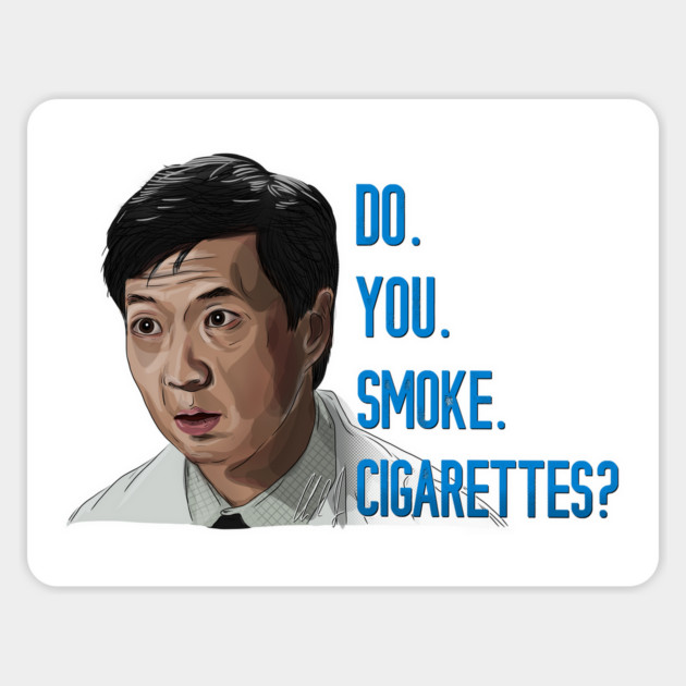 Knocked Up: Do You Smoke Cigarettes? Magnet by 51Deesigns