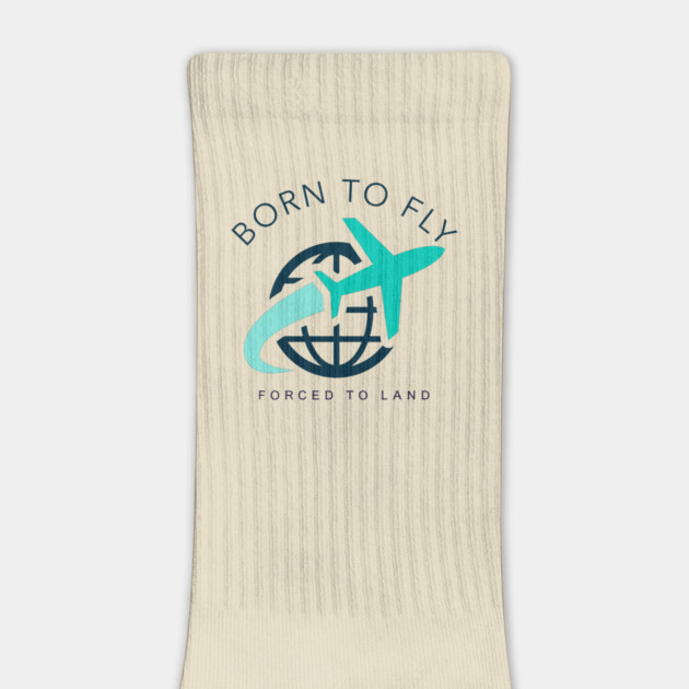 BORN TO FLY FORCED TO LAND by Pilotshark