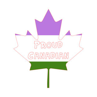 Proud Canadian (Genderqueer) T-Shirt