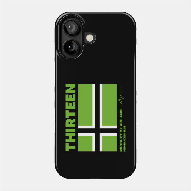 THIRTEEN Phone Case by artslaves