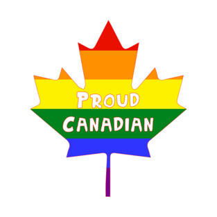 Proud Canadian (Gay/Queer) T-Shirt