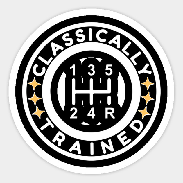 Classically Trained 80s Retro Magnet by The WYLD Tribe