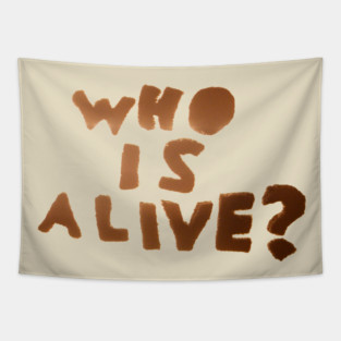 Who Is Alive Severance Quote Tapestry