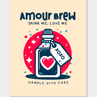 AMOUR BREW Posters and Art