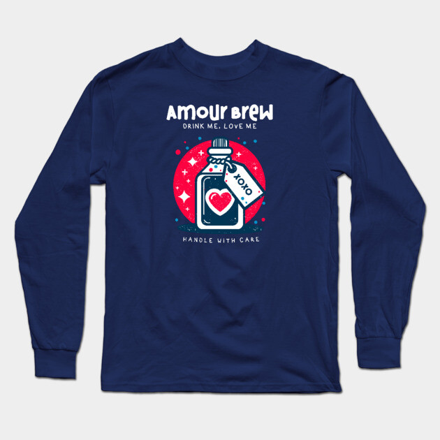 AMOUR BREW Long Sleeve T-Shirt by Fabrik