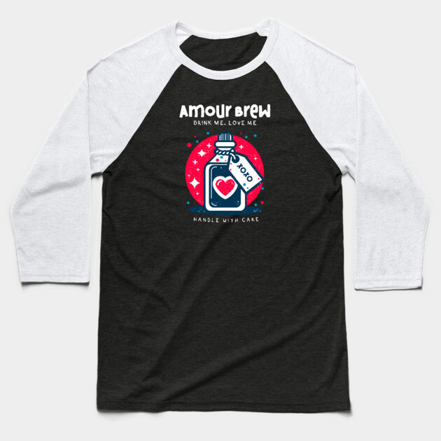 AMOUR BREW Baseball T-Shirt by Fabrik