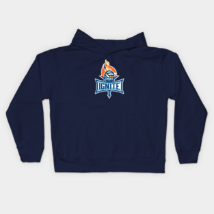 Indy Ignite Pro Volleyball Federation Kids Hoodie