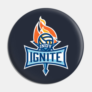 Indy Ignite Pro Volleyball Federation Pin