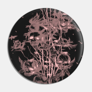 "Blossoms of the Afterlife" Pin