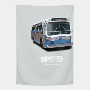 Speed - Alternative Movie Poster Tapestry