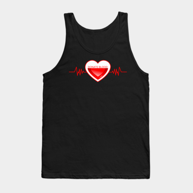 Donate Blood Tank Top by HolidayBug