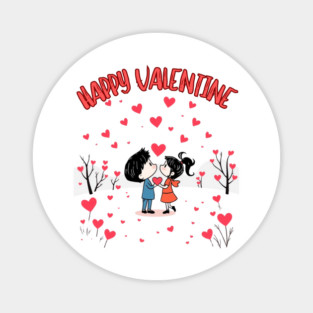 Happy Valentine Magnet