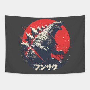 godzilla Tapestry