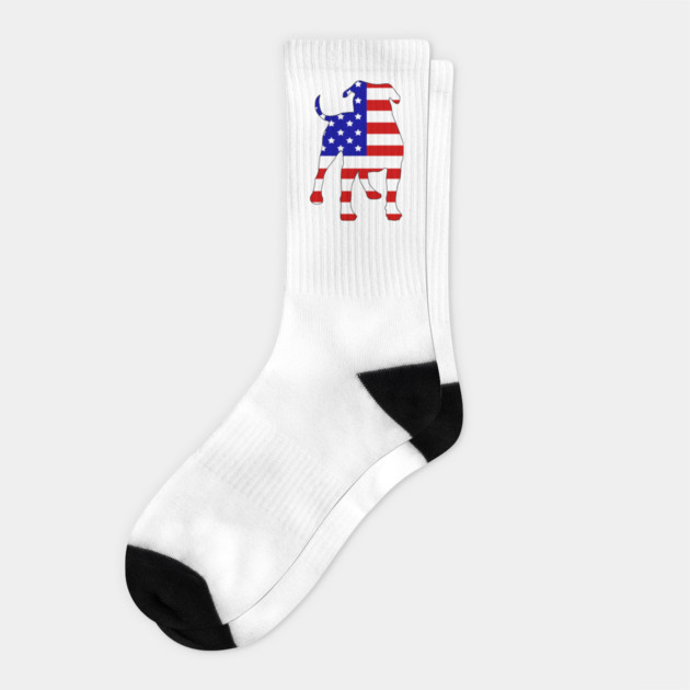 American bulldog Socks by 2dog
