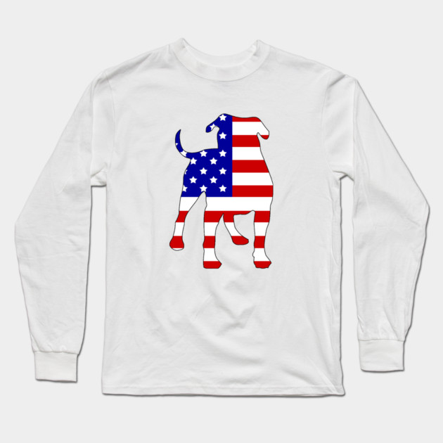 American bulldog Long Sleeve T-Shirt by 2dog