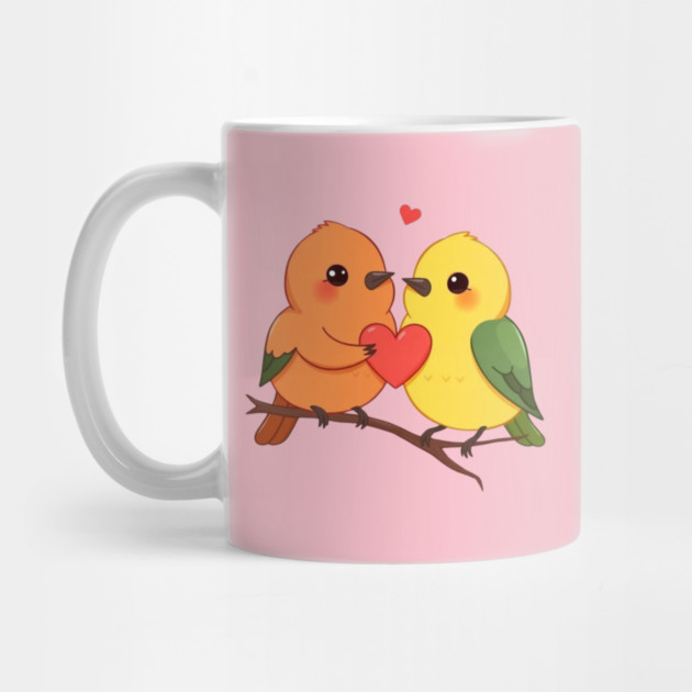 Lovely Birds by Creatifly Graphic Tees