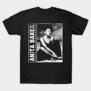 Anita Baker 80s 90s // Vintage Distressed Fanmade T-Shirt
