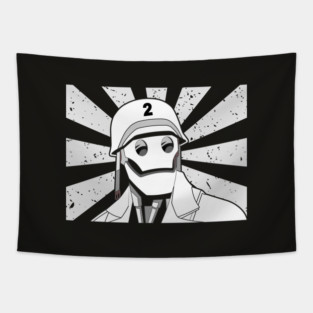 Gi Robot - Black N White Special Edition Tapestry
