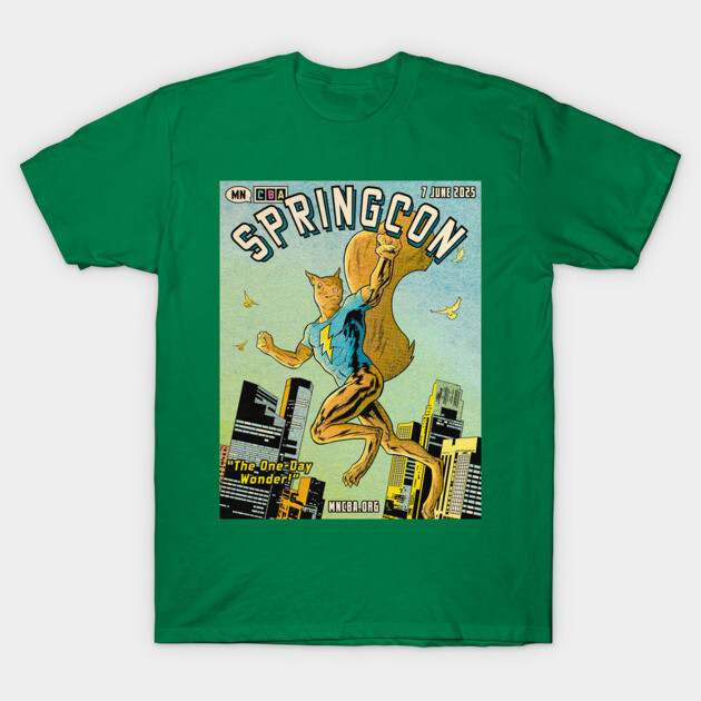 MNCBA SpringCon 2025 Artwork by Jesse Switters T-Shirt by MNCBA