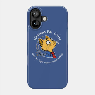Clothes For Cats (Dark) Phone Case